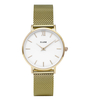 Minuit Mesh Gold Plated White