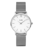 Minuit Mesh Silver Colored White