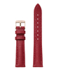 Minuit Strap Deep Red Lizard