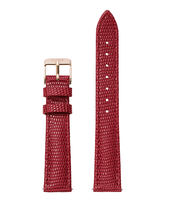 Minuit Strap Deep Red Lizard