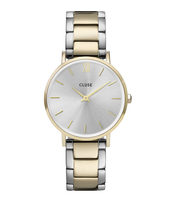 Minuit Three Link Gold Plated Silver Colored