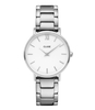 Minuit Three Link Silver Colored White