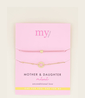 Moeder & dochter armband mini