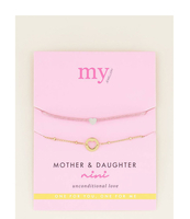 Moeder & dochter armband mini