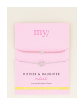 Moeder & dochter armband mini