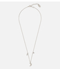 Moon Charm Trio Short Necklace
