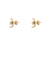Moonstone Studs X My Jewellery