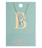 Necklace Initial B