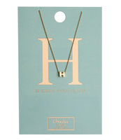 Necklace Initial H