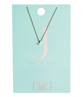 Necklace Initial J