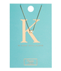 Necklace Initial K