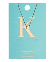 Necklace Initial K