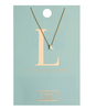 Necklace Initial L