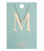 Necklace Initial M
