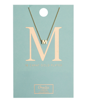 Necklace Initial M