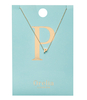 Necklace Initial P