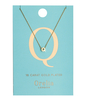 Necklace Initial Q