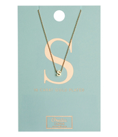 Necklace Initial S