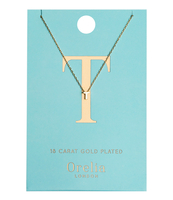 Necklace Initial T