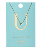 Necklace Initial U