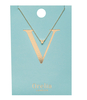 Necklace Initial V