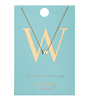 Necklace Initial W