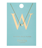 Necklace Initial W