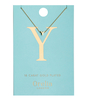 Necklace Initial Y