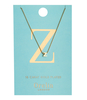 Necklace Initial Z