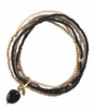Nirmala Black Onyx Gold Bracelet