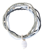 Nirmala Blue Lace Agate Silver Colored Bracelet