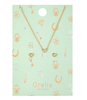 Open Heart Earring Necklace