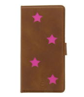 Pink Reversed Star Booktype Huawei P9 Lite