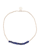 Refined Lapis Lazuli Silver Plated Bracelet
