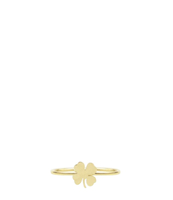 Ring klavertje 4