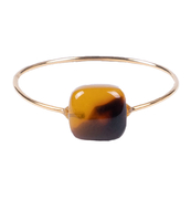 Ring Met vierkante Steen