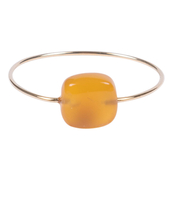 Ring Met vierkante Steen