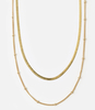 Satellite Flat Snake Layered Chain
