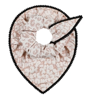Shawl Leopard Shimmer Ecru