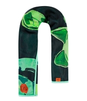 Shawl Maneki Blush Green by Katja