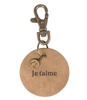 Sleutelhanger Leer Je T Aime