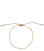 Spring Citrine Gold Anklet
