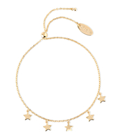 Star Charm Drop Slider Bracelet