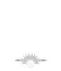 Stone & Bars Ring 2.0 - Pink