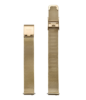 Strap 12 mm Mesh Gold Plated