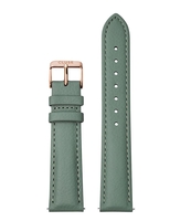 Strap 18 mm Leather Rose Gold Plated