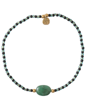 Summer Aventurine Gold Bracelet