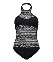 Swimsuit High Neck Cool Croche