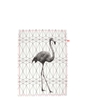Tea Towel Flamingo Stretched Hexagon