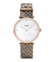 Triomphe Rose Gold Plated White Pearl